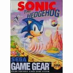 Front cover view of Sonic The Hedgehog - Sega Game Gear