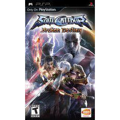 Front cover view of Soul Calibur: Broken Destiny - PSP