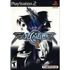 Front cover view of Soul Calibur II for PlayStation 2