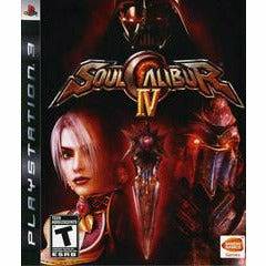 Front cover view of Soul Calibur IV for PlayStation 3