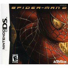 Front cover view of Spiderman 2 for Nintendo DS