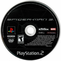 Disc view of Spiderman 3 for PlayStation 2
