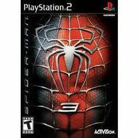 Front cover view of Spiderman 3 for PlayStation 2