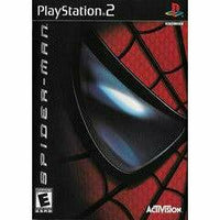 Front cover view of Spiderman for PlayStation 2