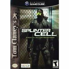 Front cover view of Splinter Cell for GameCube