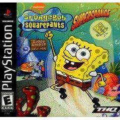 Front cover view of SpongeBob SquarePants Super Sponge for PlayStation