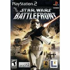 Front cover view of Star Wars Battlefront for PlayStation 2
