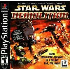 Front cover view of Star Wars Demolition for PlayStation