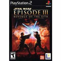 Front cover view of Star Wars Episode III Revenge Of The Sith for Playstation 2