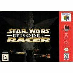 Front cover view of Star Wars Episode I Racer - Nintendo 64