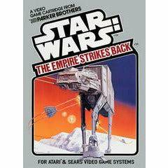 Front cover view of Star Wars The Empire Strikes Back for Atari 2600
