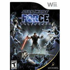 Front cover view of Star Wars The Force Unleashed for Wii