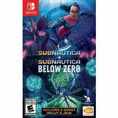 Front cover view of Subnautica + Subnautica: Below Zero Nintendo Switch