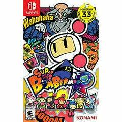 Front cover view of Super Bomberman R for Nintendo Switch