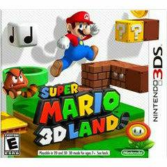 Front cover view of Super Mario 3D Land for Nintendo 3DS