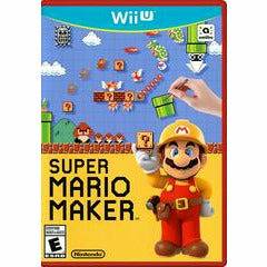 Front cover view of Super Mario Maker- Nintendo Wii U