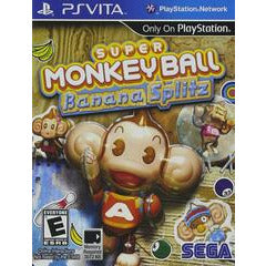 Front cover view of Super Monkey Ball Banana Splitz - PlayStation Vita
