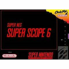 Front cover view of Super Scope 6 for SNES