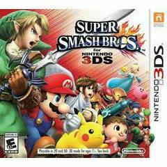 Front Cover view of Super Smash Bros For Nintendo 3DS