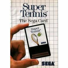 Front cover view of Super Tennis - Sega Master System