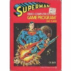 Front cover view of Superman for Atari 2600