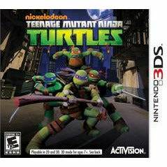 Front cover view of Teenage Mutant Ninja Turtles for Nintendo 3DS