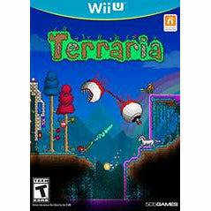 Front cover view of Terraria for Wii U