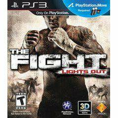 Front cover view of The Fight: Lights Out for PlayStation 3