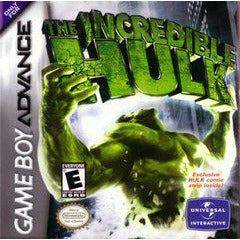 The Incredible Hulk - GameBoy Advance - Premium Video Games - Just $9.72! Shop now at Retro Gaming of Denver