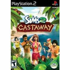 Front cover view of The Sims 2: Castaway for PlayStation 2