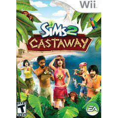 Front cover view of The Sims 2: Castaway - Wii