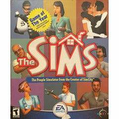 Front cover view of The Sims for PC