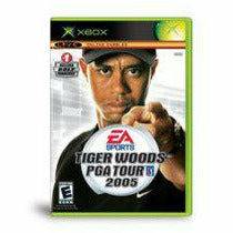 Front cover view of Tiger Woods 2005 for Xbox