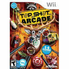 Front cover view of Top Shot Arcade for Wii