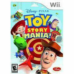 Front cover view of Toy Story Mania for Wii