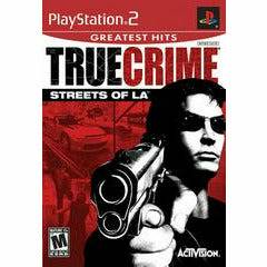 Front cover view of True Crime Streets Of LA [Greatest Hits] for Playstation 2