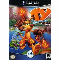 Front cover view of Ty The Tasmanian Tiger for Gamecube