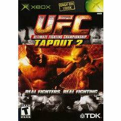Front cover view of UFC Tapout 2 for Xbox