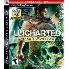 Front cover view of Uncharted Drake's Fortune [Greatest Hits] for PlayStation 3 