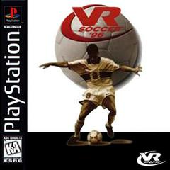 Front cover view of VR Soccer 96 for PlayStation