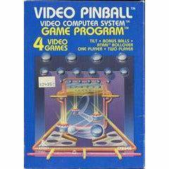 Front cover view of Video Pinball for Atari 2600