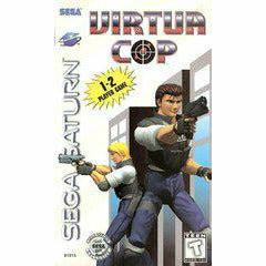 Front cover view of Virtua Cop for Sega Saturn
