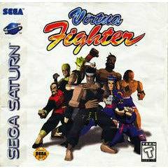 Front cover view of Virtua Fighter - Sega Saturn
