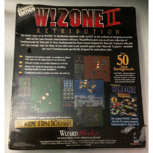 W!Zone Expansion For Warcraft 2 Tides Of Darkness - PC - Premium Video Games - Just $79.99! Shop now at Retro Gaming of Denver