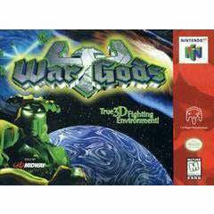 Front cover view of War Gods for N64