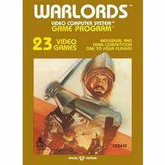 Front cover view of Warlords for Atari 2600