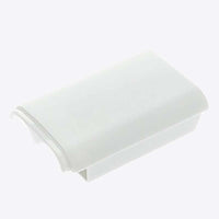 Top view of White Battery Cover for Xbox 360