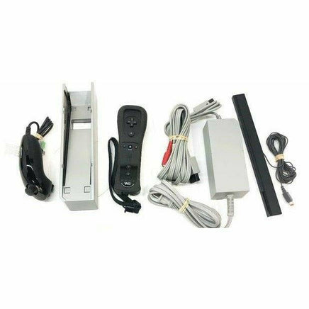 Wires and controllers included in Black Nintendo Wii Console Wii Sports/Sports Resort Combo