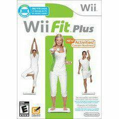 Wii Fit Plus Wii- Complete in Box, includes Disc, Manual/Inserts, Cover Art & Box  Good Condition