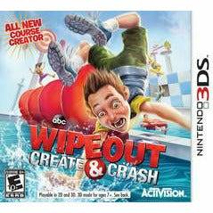 Front cover view of Wipeout: Create & Crash for Nintendo 3DS